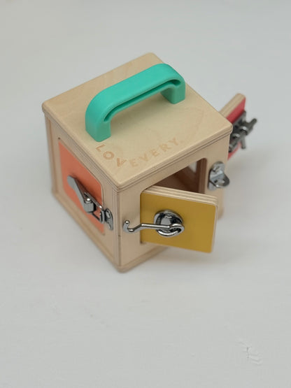 Lovevery Lock Box Montessori Toy