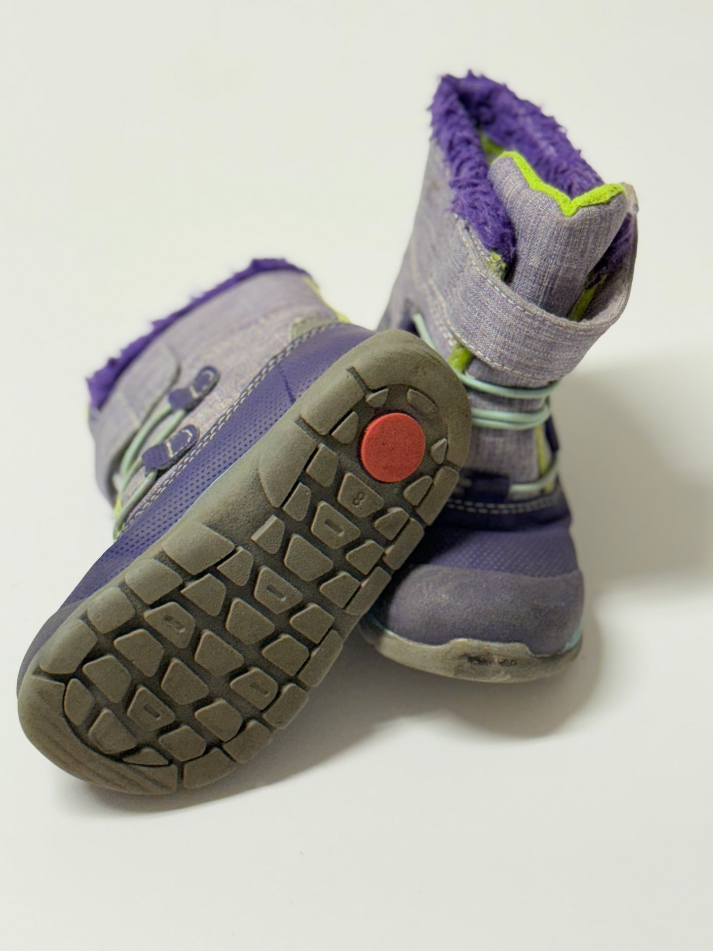 See Kai Run Purple Gilman Waterproof Insulated Boots For Kids Toddler Size 8