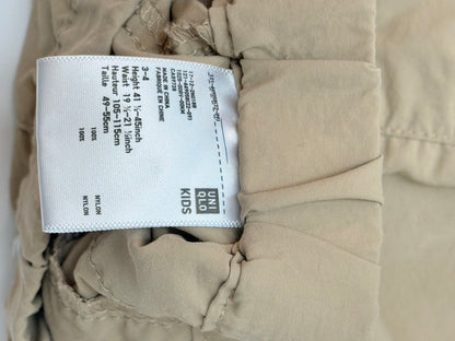 Uniqlo Kids Khaki Nylon Shorts Size 3/4