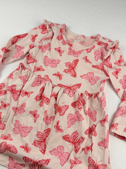 Joe Fresh Butterfly Print Dress 18-24M