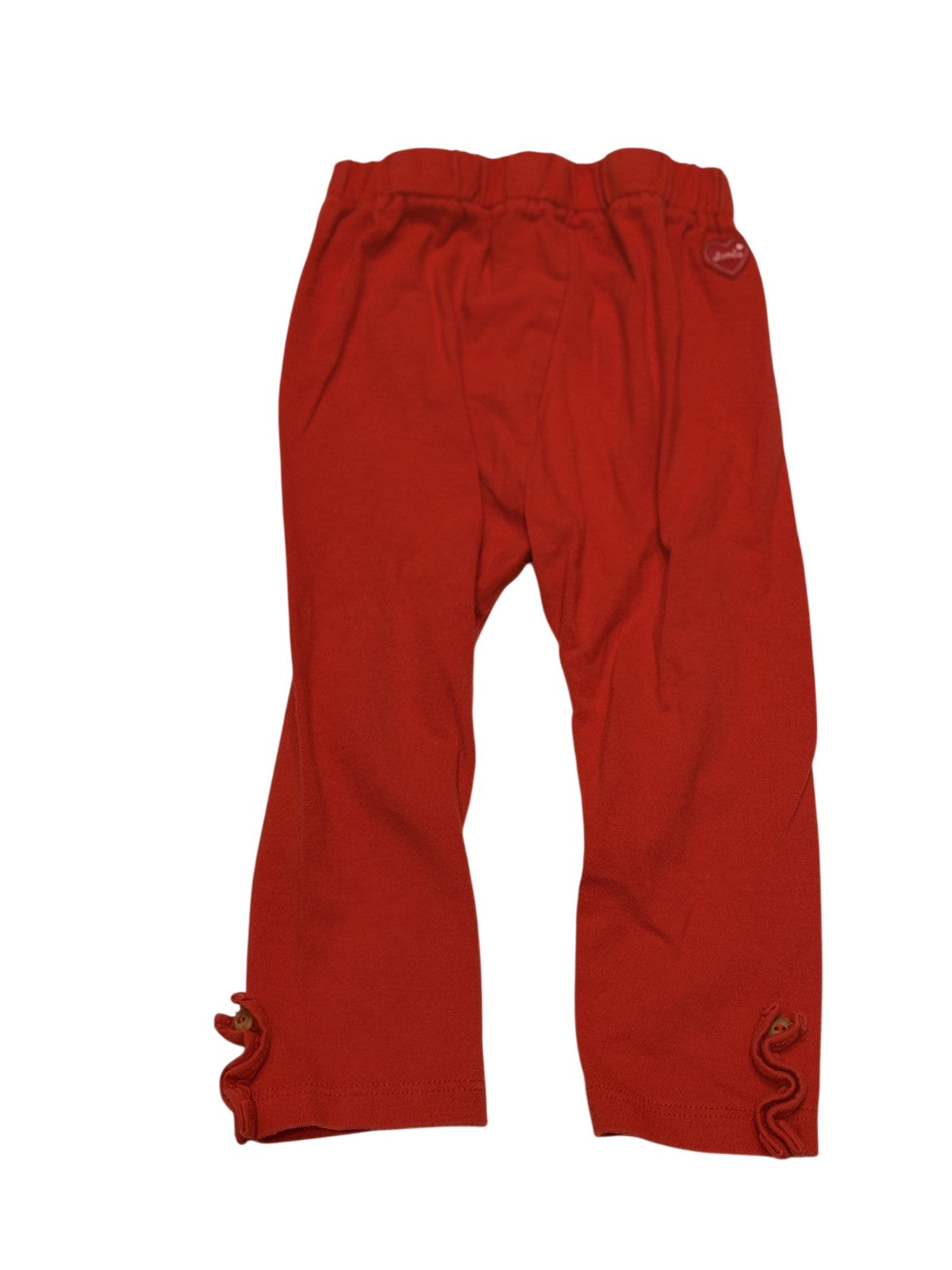 Red Ruffle Leggings 18-24M