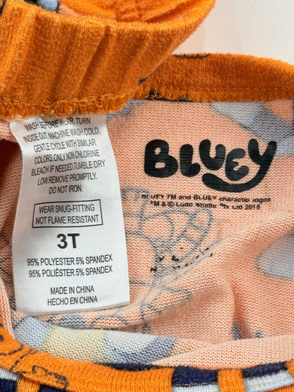 Blue Halloween Pajama Set Size 3T