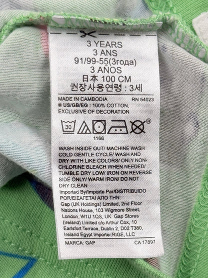 baby Gap Sleep Pixar Cars T-Shirt 3T
