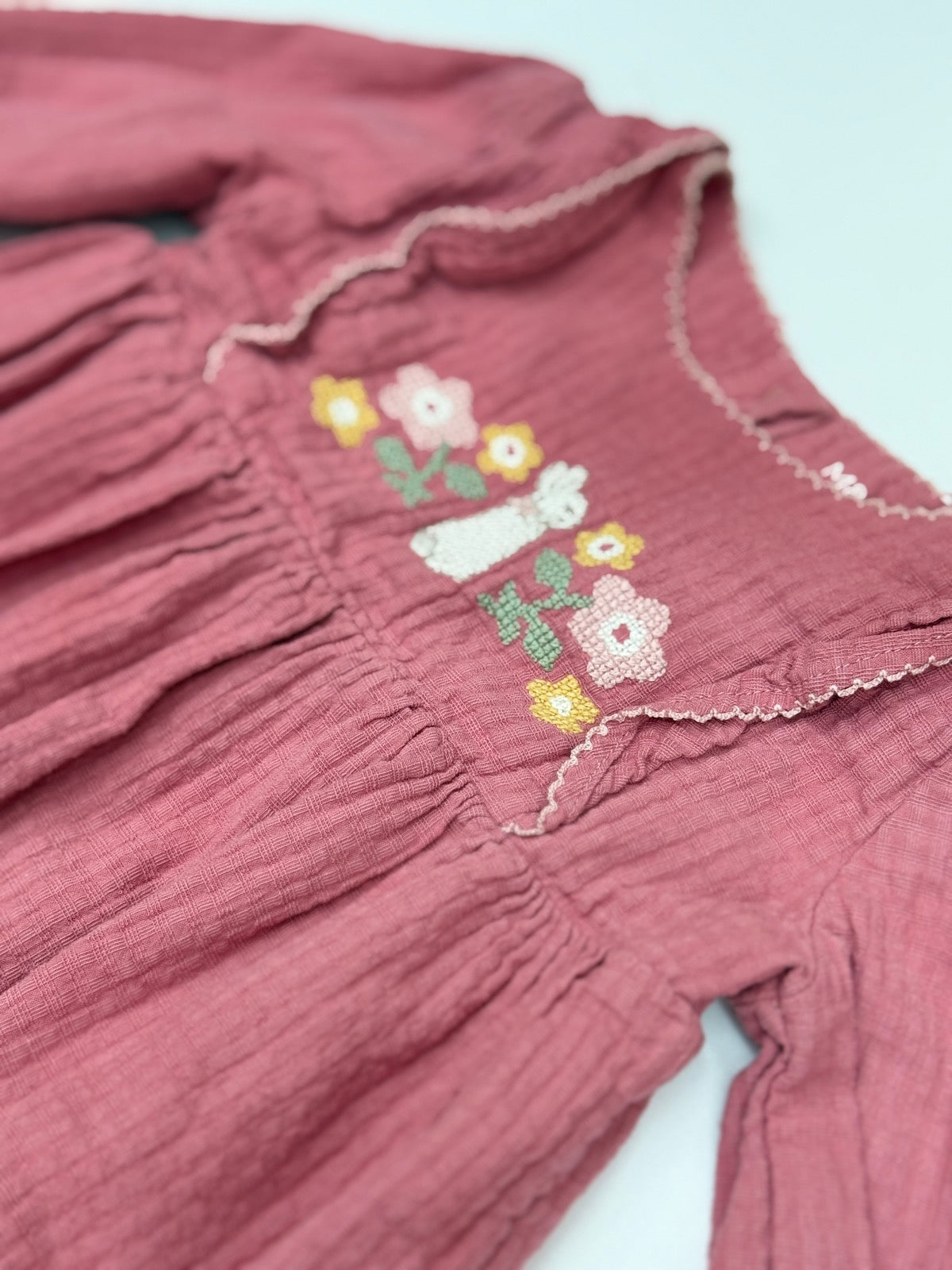 M&S Peter Rabbit Pink Dress 12-18M