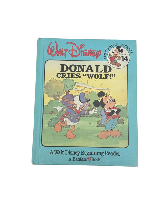 Donald Cries Wolf Walt Disney Beginning Reader