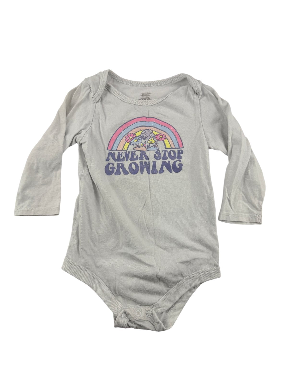 George Baby Never Stop Growing Bodysuit 18-24M