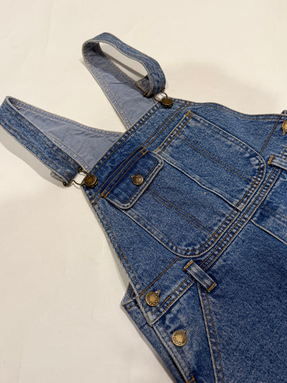 W.A.R.O. Denim Bib Overalls Size 7-8y