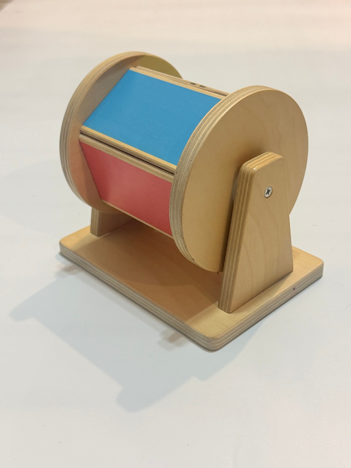 Lovevery Wooden Spinning Drum Toy
