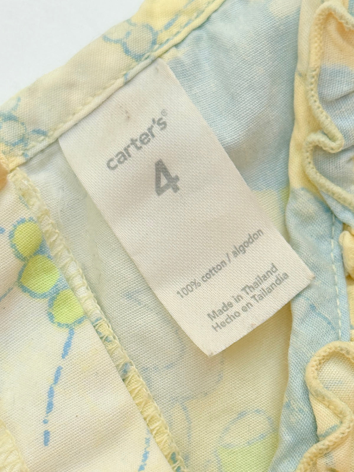 Carter's Floral Wrap Dress Size 4