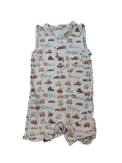 Loulou Lollipop Car Print Romper 6-12M