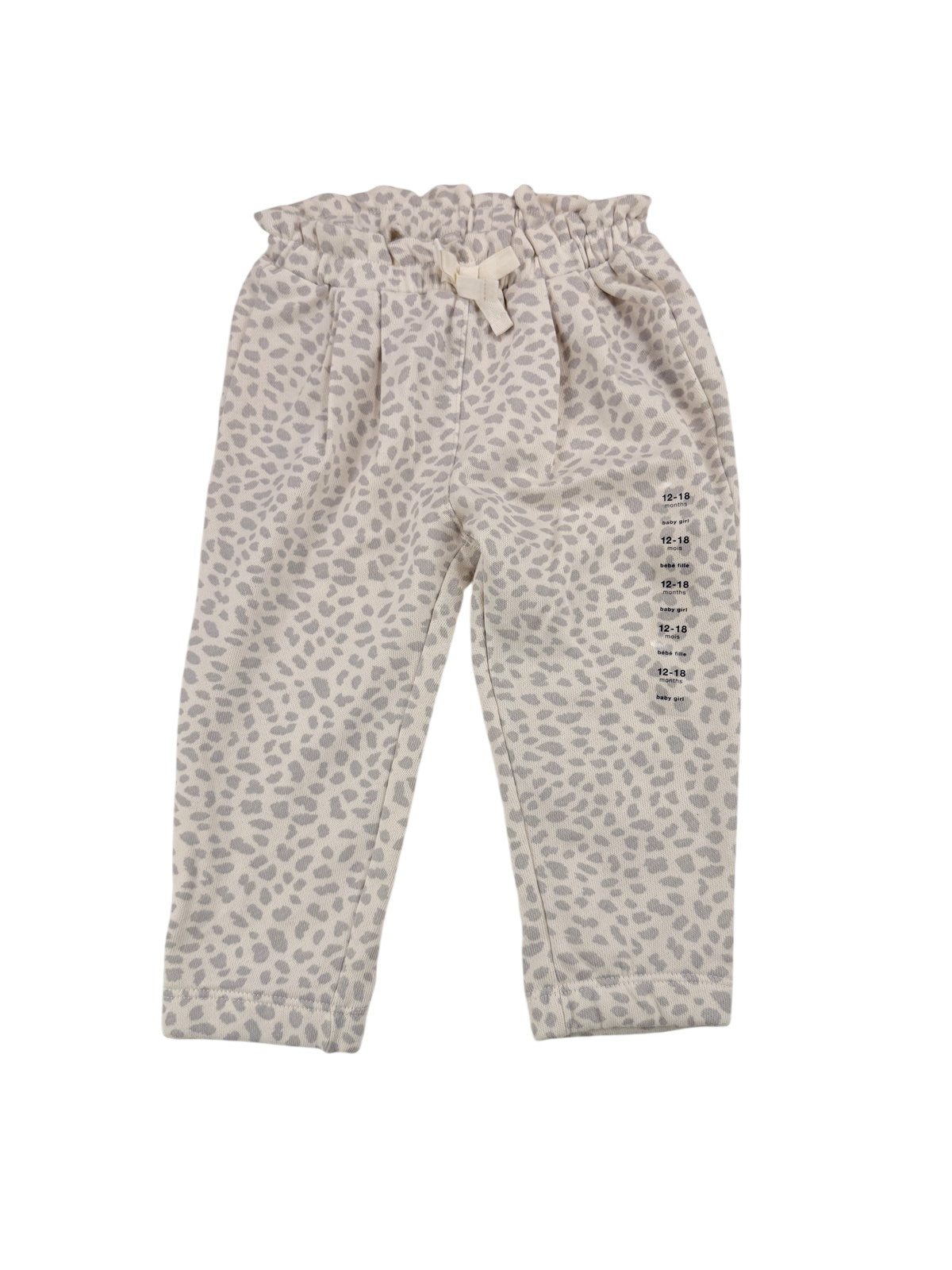 NWT - baby Gap Leopard Print Pants 12-18M