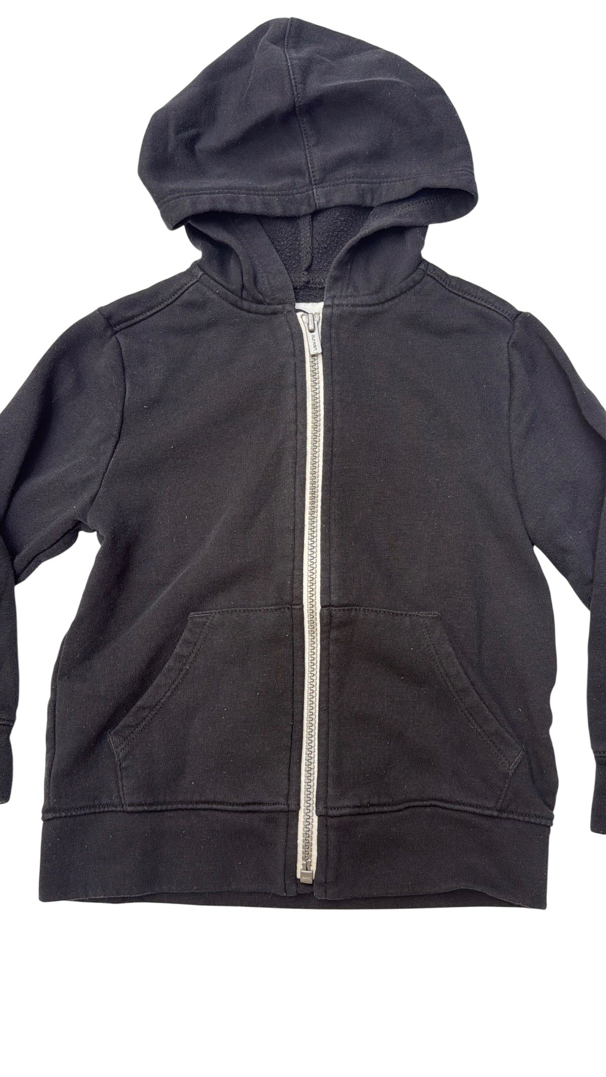 Old Navy Black Zip-Up Hoodie 4T