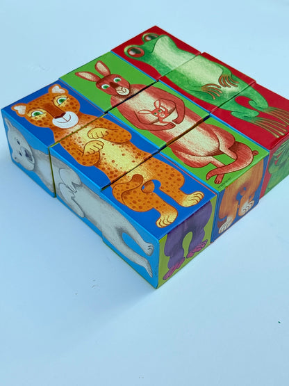 Crocodile Creek Animal Mix & Match Blocks