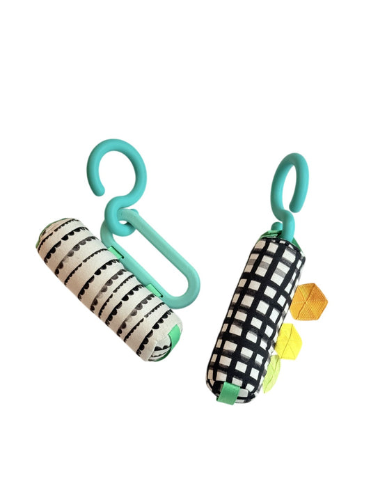 Lovevery Roll & Rattle Baby Toy Set