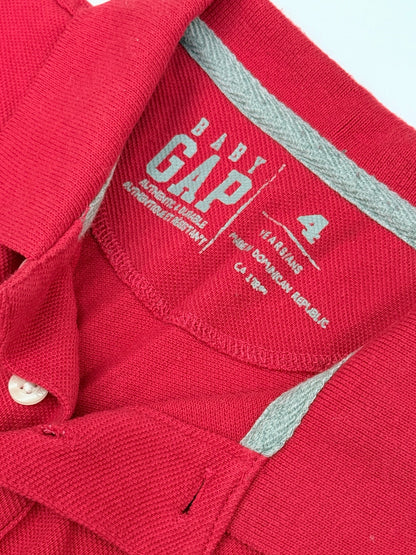 Baby Gap Red Polo Shirt 4