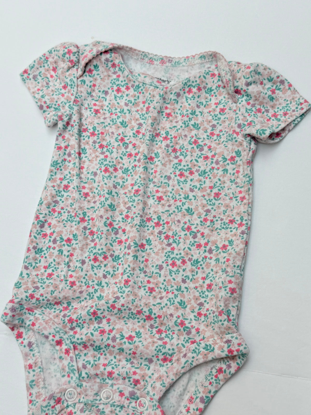 Carter's Floral Bodysuit Size 3M