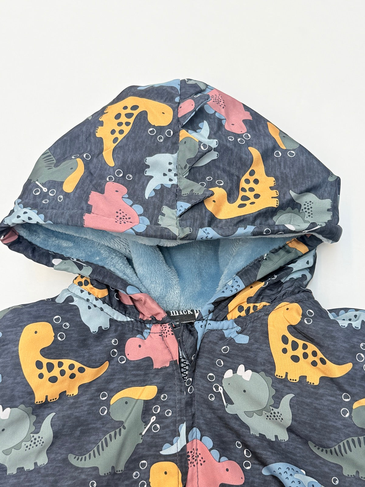 Mick Mack Dinosaur Fleece Lined Snowsuit 6/9M