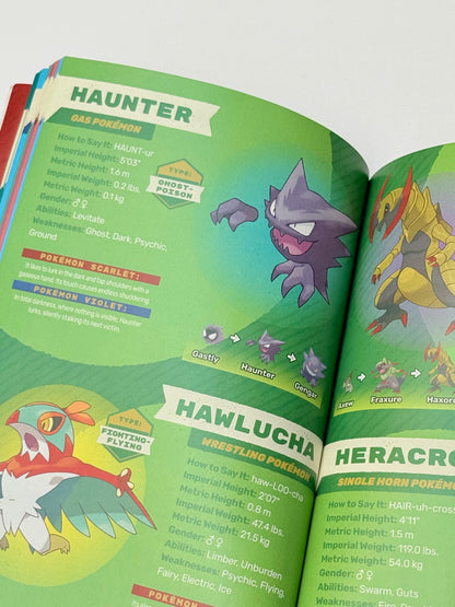 Pokémon Scarlet Violet Handbook Paldea Region