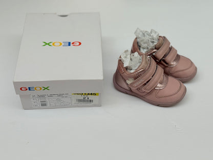 Geox B Zapito A Old Rose Sneaker Boot Size 5.5