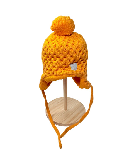 Reima Orange Knit Pompom Winter Hat 50cm 3-4Y
