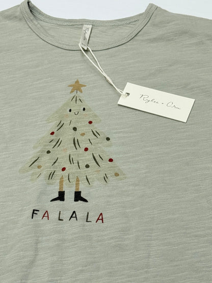 NWT - Rylee + Cru Fa La La Christmas Tree T-Shirt 6-7Y