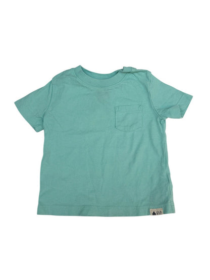 Gap Mint Green Pocket Tee 12-18M