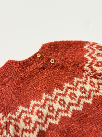 Zara Fair Isle Knit Sweater 6-9M
