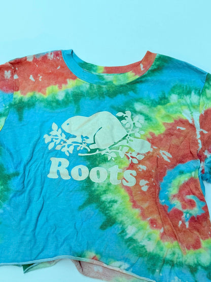 Roots Kids Tie-Dye T-Shirt Size XXL (13-14) 13-14Y