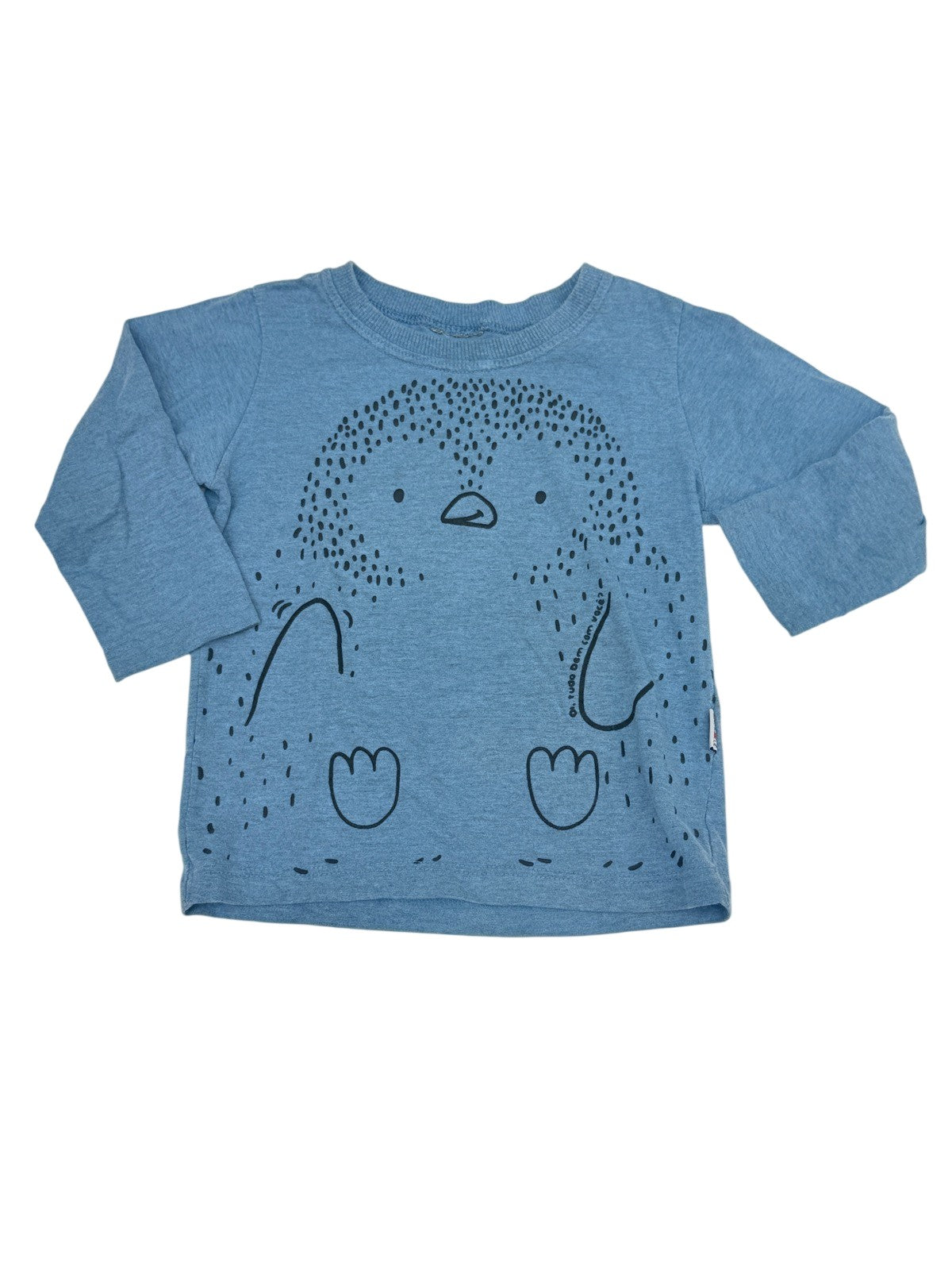 Cara Bele Blue Penguin Long Sleeve Top 2T