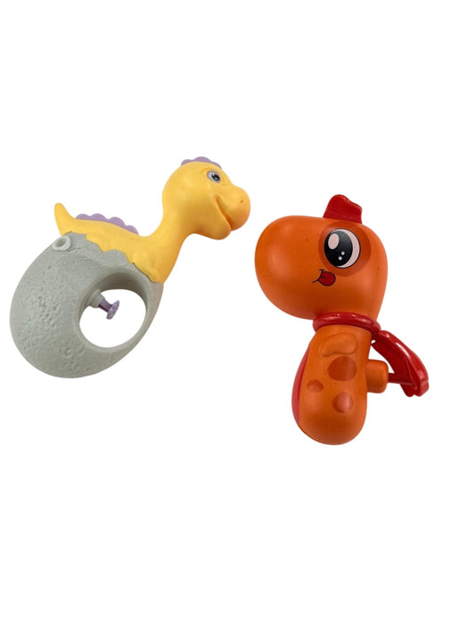 Dinosaur Bath Toys Set of 2