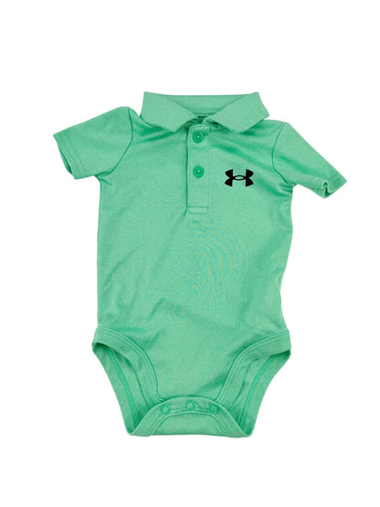 Under Armour Green Bodysuit 0/3M