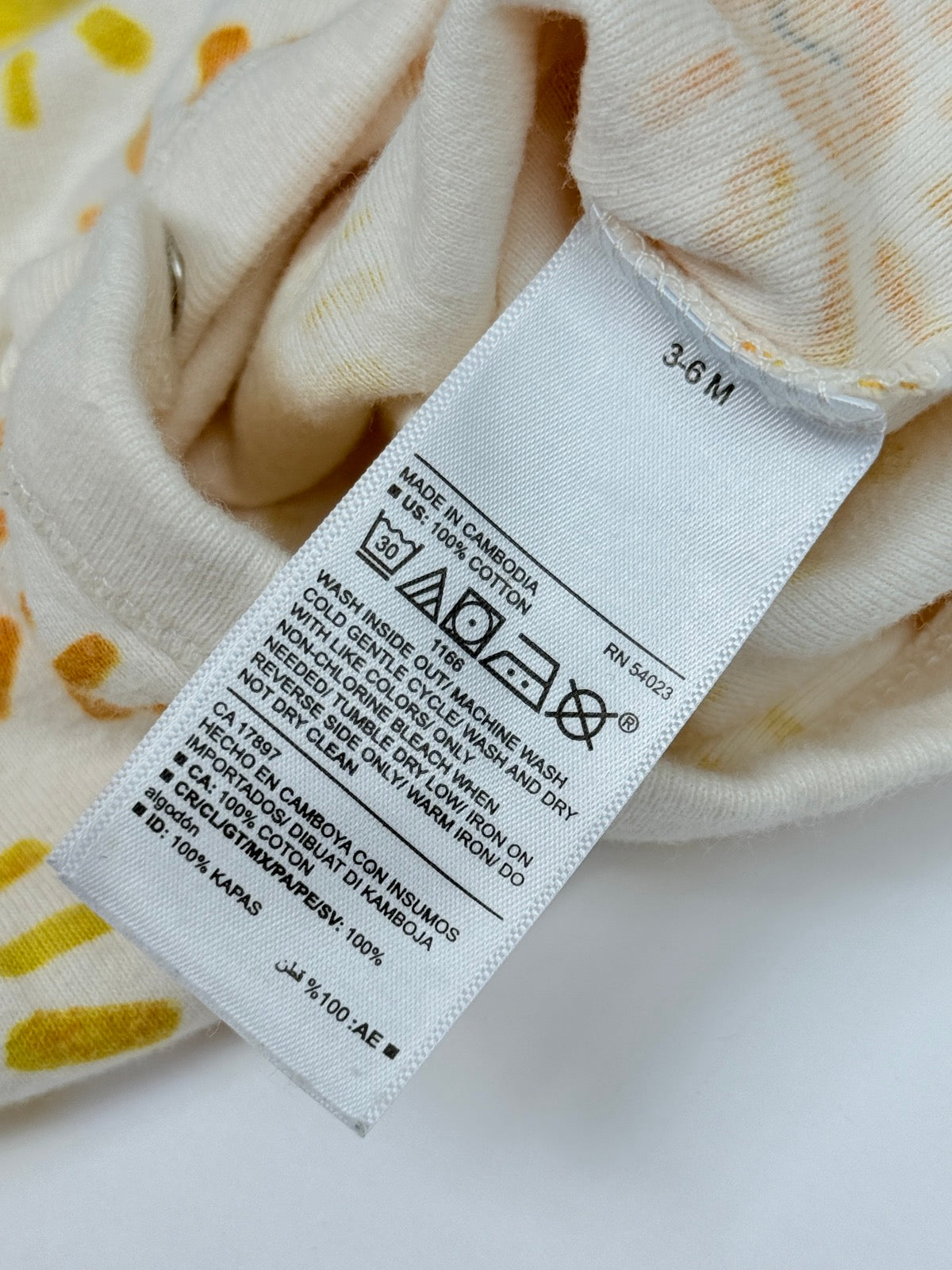 Old Navy Sunshine Print Bodysuit 3-6M