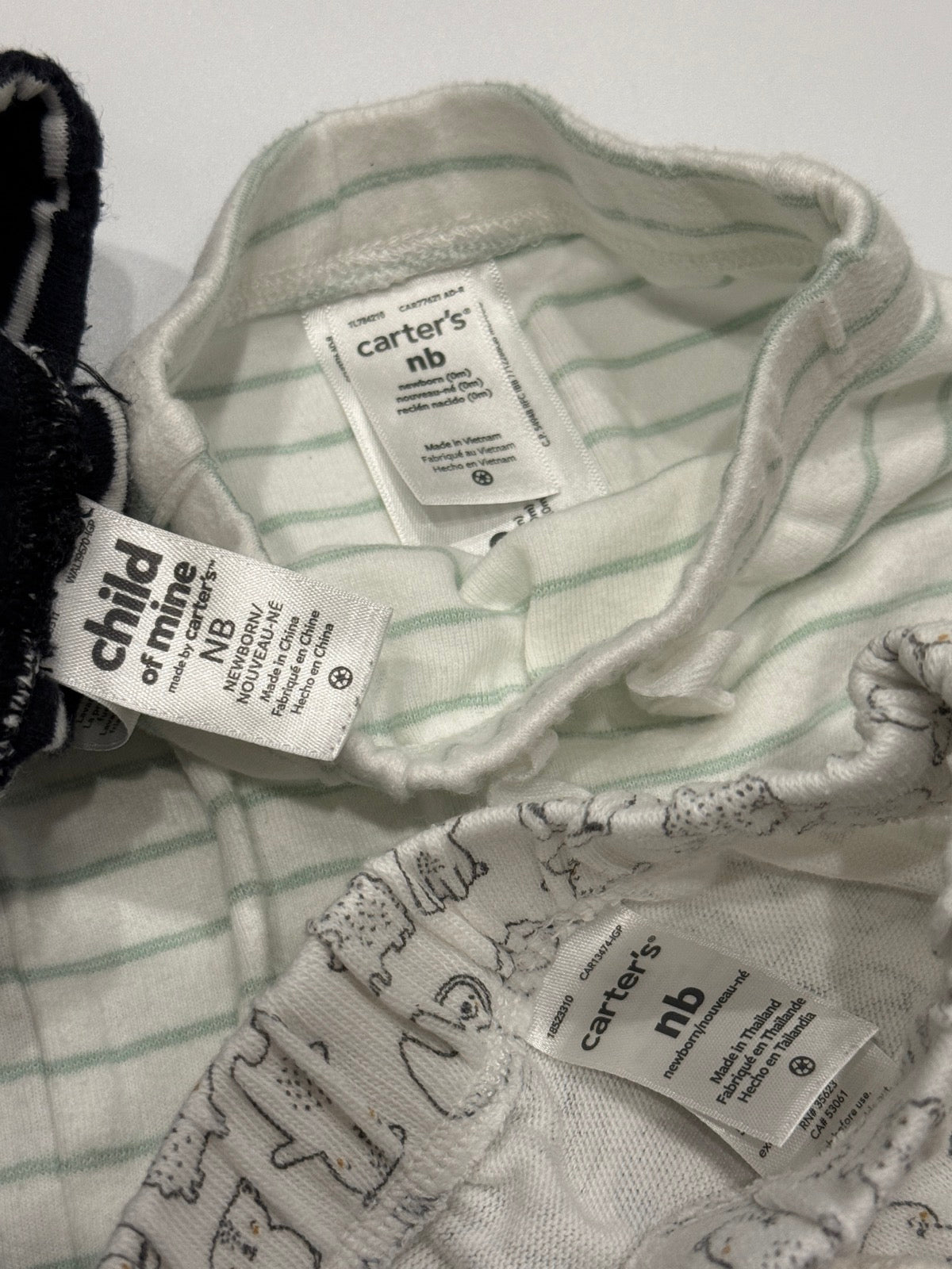 Carter's Pants 3pc Newborn