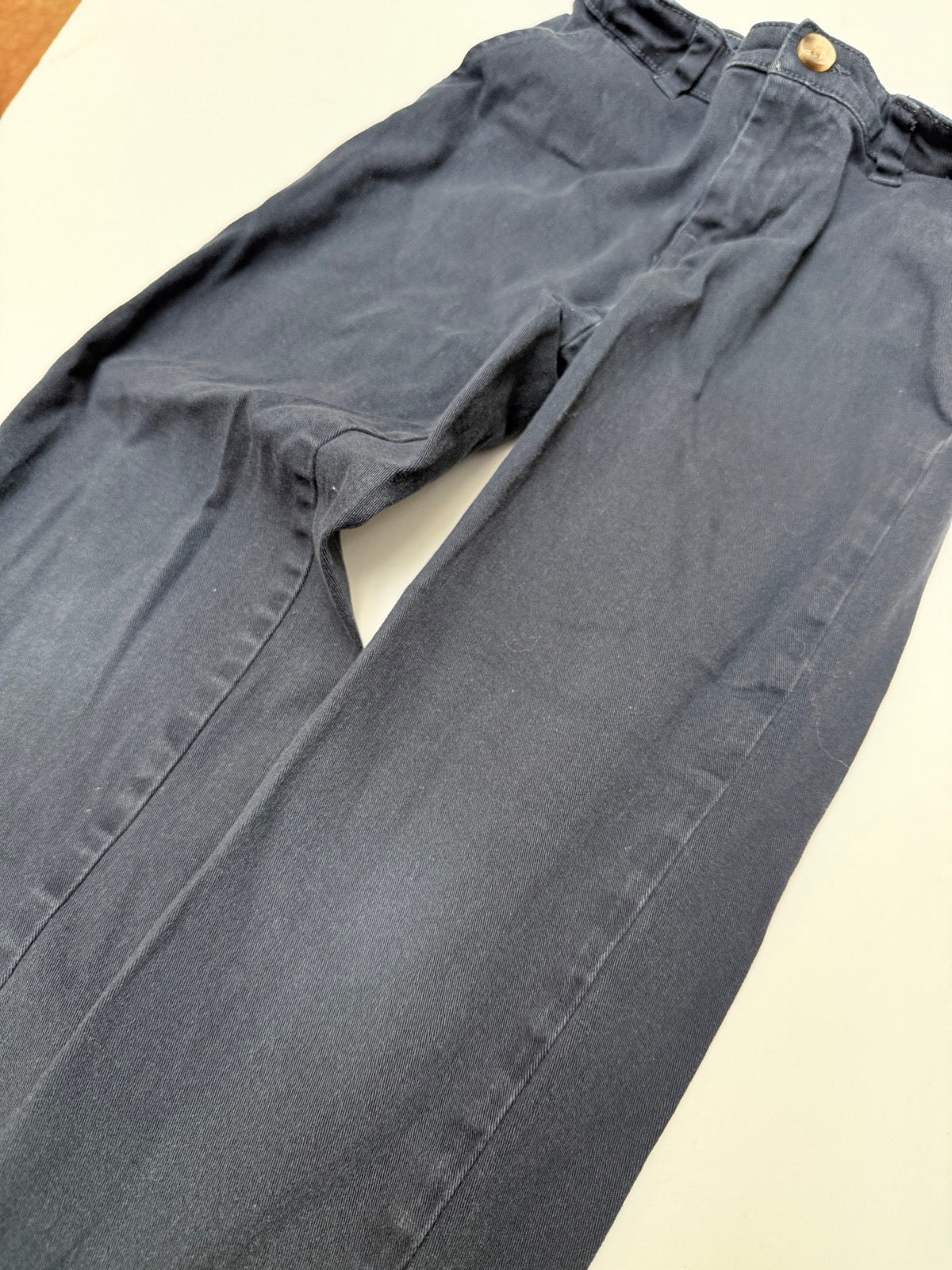 H&M Navy Paperbag Pants Size 6-7Y