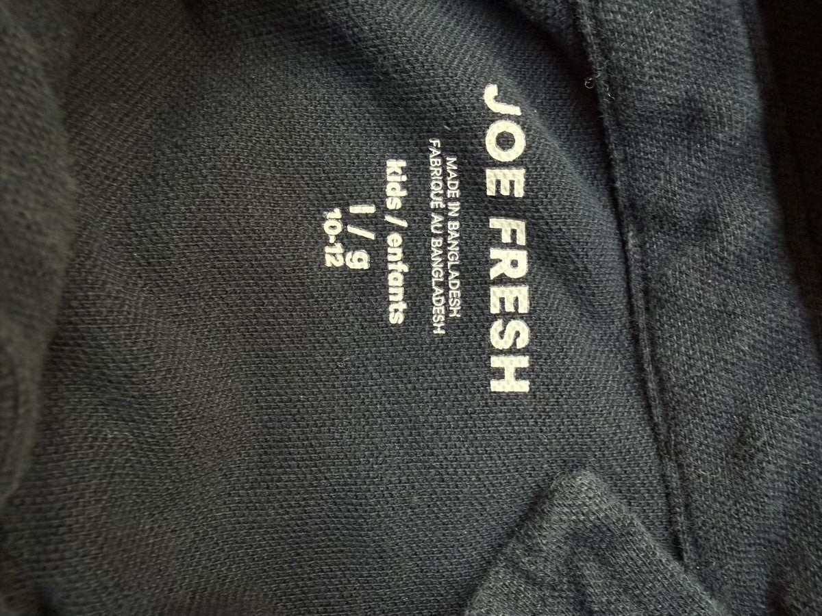 Joe Fresh Navy Button-Up Shirt Kids 10-12