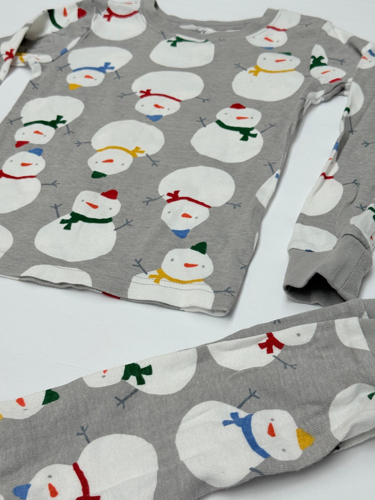 Carter's Snowman Pajama Set Size 6/6Y