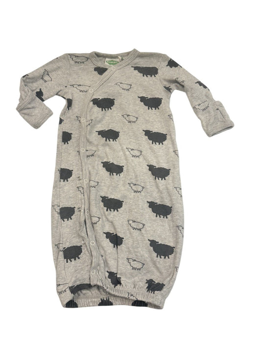 Parade Organics Sheep Print Sleeper 0-3M