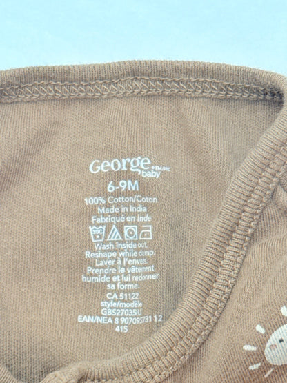 George Baby Sun Print Snap Top 6-9M