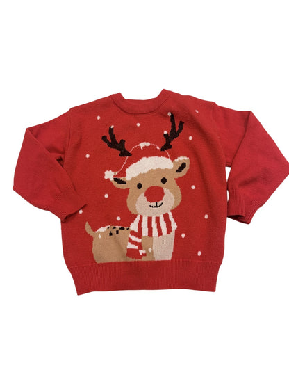 Shein Reindeer Christmas Sweater 18-24M