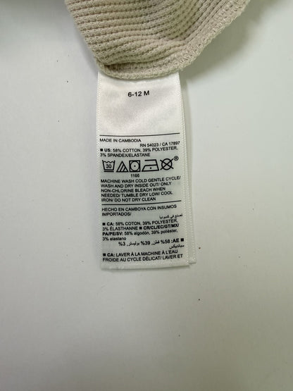 Old Navy Waffle Henley Bodysuit 6-12M