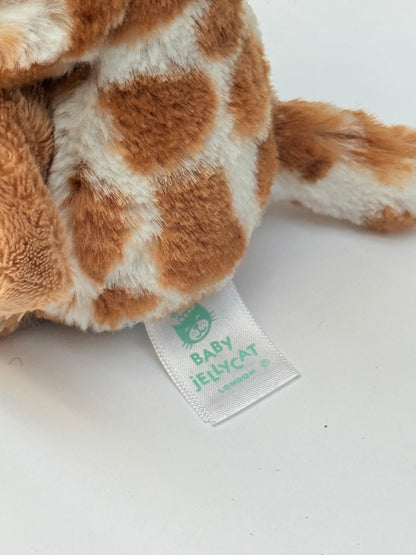 Jellycat Bashful Giraffe Baby Soother Blanket