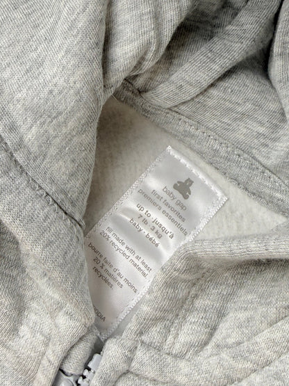 Baby Gap Gray Bear Hooded Bunting suit Preemie - NB