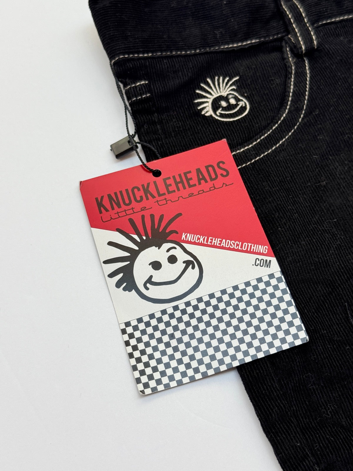 Knuckleheads Black Corduroy Shorts Size S
