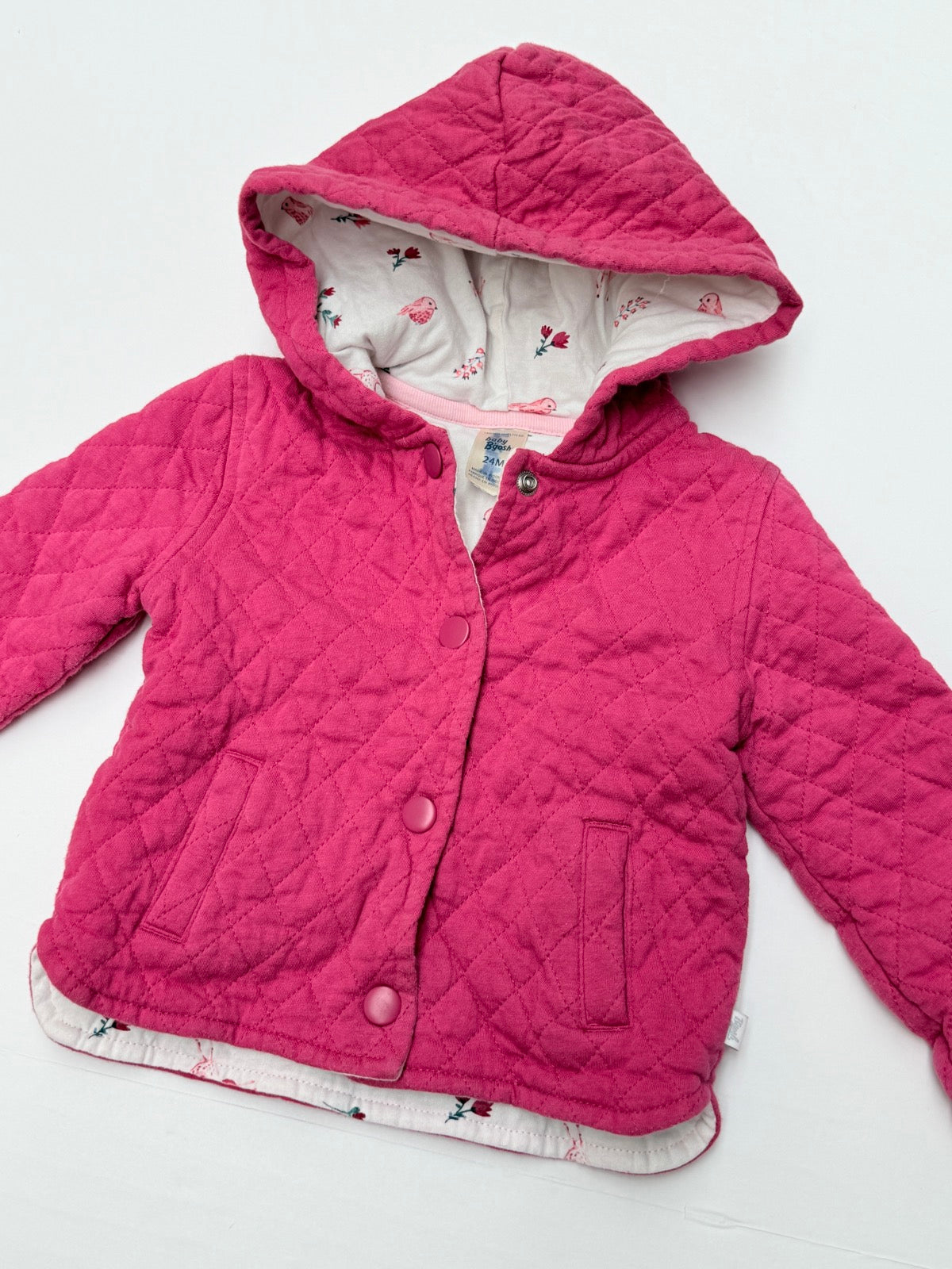 Baby B'gosh Quilted Hooded Jacket 24M