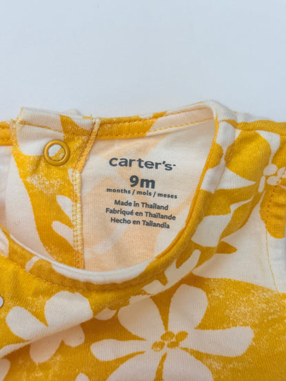 NWT - Carter's Floral Top and Bloomer Set 9M