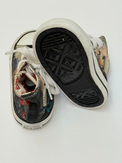 Converse All Star Superman Hi-Top Shoes Size 4