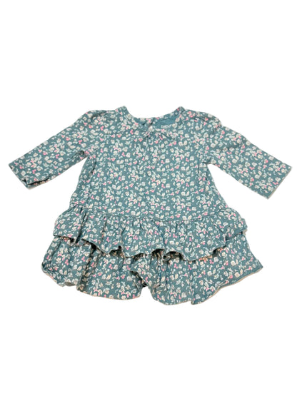 Baby Gap Floral Ruffle Dress 3-6m