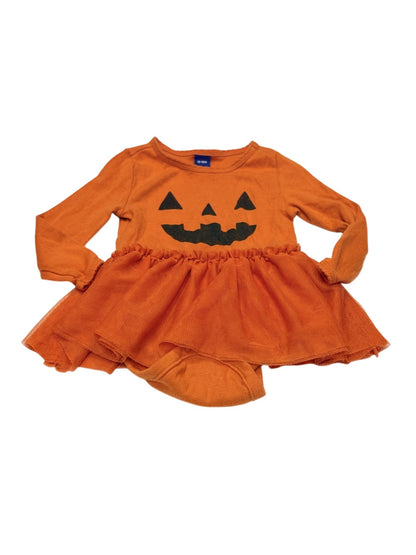 Old Navy Pumpkin Tutu Bodysuit 12-18M