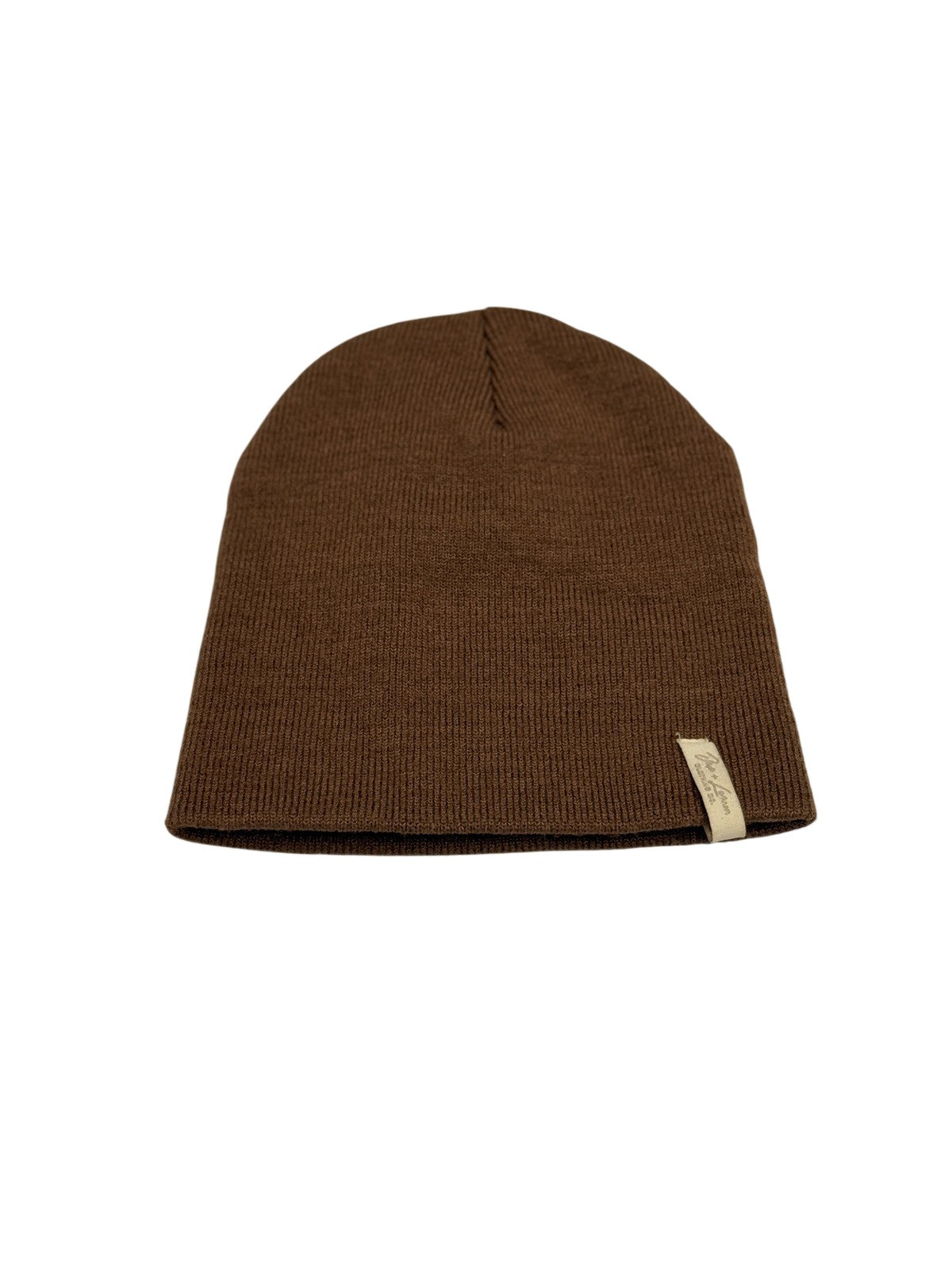 Jax + Lennon Brown Knit Beanie Small 2-5Y