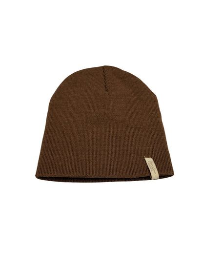 Jax + Lennon Brown Knit Beanie Small 2-5Y